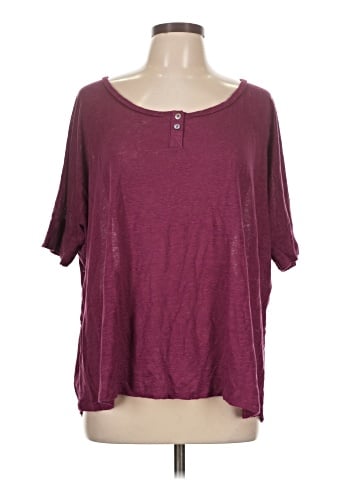 Bobi Short Sleeve Henley (view 1)
