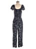 Ann Taylor LOFT Outlet Paisley Blue Jumpsuit Size S - photo 2