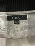 T.D.C. 100% Polyester Metallic Silver Jacket Size XL - photo 6
