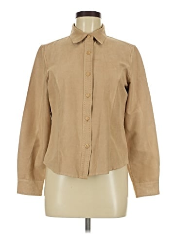 Lemon Grass Long Sleeve Blouse (view 1)