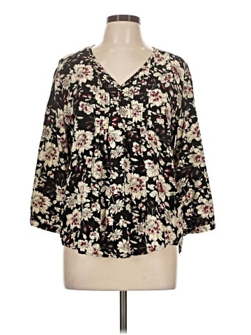 Fun2Fun 3/4 Sleeve Blouse (view 1)