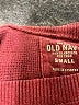 Old Navy 100% Cotton Burgundy Pullover Sweater Size S - photo 7