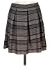 Dee Elle Chevron-herringbone Gray Casual Skirt Size M - photo 1