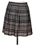 Dee Elle Chevron-herringbone Gray Casual Skirt Size M - photo 2