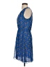 Madewell 100% Silk Print Blue Casual Dress Size 2 - photo 5