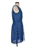 Madewell 100% Silk Print Blue Casual Dress Size 2 - photo 4