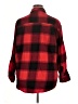 Old Navy 100% Cotton Plaid Red Long Sleeve Button-Down Shirt Size XL - photo 2