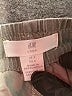 H&M L.O.G.G. Solid Gray Cargo Pants Size 2 - photo 4