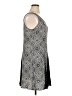Relativity 100% Rayon Animal Print Silver Casual Dress Size 1X - photo 4