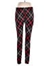 Lbisse Argyle Red Burgundy Leggings Size L - photo 1