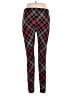 Lbisse Argyle Red Burgundy Leggings Size L - photo 2