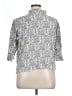 Studio Works Silver Short Sleeve Turtleneck Size XL - photo 2