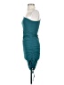 Shein Solid Teal Cocktail Dress Size 4 - photo 5