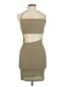 Shein 100% Polyester Tan Cocktail Dress Size M - photo 1