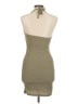 Shein 100% Polyester Tan Cocktail Dress Size M - photo 2