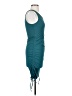 Shein Solid Teal Cocktail Dress Size 4 - photo 4