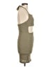 Shein 100% Polyester Tan Cocktail Dress Size M - photo 4