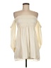 Laundry by Shelli Segal 100% Polyester Ivory 3/4 Sleeve Blouse Size 6 - photo 1