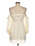Laundry by Shelli Segal 100% Polyester Ivory 3/4 Sleeve Blouse Size 6 - photo 2