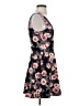 Forever 21 Floral Black Cocktail Dress Size S - photo 4