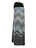 New Directions Chevron-herringbone Blue Active Pants Size XL - photo 5