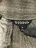 George Chevron-herringbone Gray Dress Pants Size 14 - photo 4