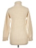 Diane von Furstenberg 100% Wool Ivory Wool Pullover Sweater Size L - photo 2