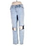 STUDIO BLUE Color Block Blue Jeans Size 32 waist - photo 1