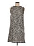 Ann Taylor LOFT Tweed Gray Casual Dress Size M - photo 1