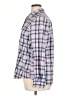 Lands' End Plaid Purple Long Sleeve Button-Down Shirt Size 14 - 16 - photo 5