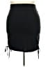 Shein Curve Solid Black Casual Skirt Size 3X - photo 2