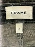 FRAME Chevron-herringbone Black Jeans Size 2 - photo 7