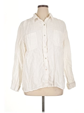 Sundance 3/4 Sleeve Button-Down Shirt (view 1)
