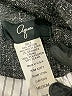 Aqua 100% Polyester Chevron-herringbone Gray Blazer Size M - photo 6