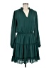 Unbranded 100% Polyester Solid Teal Casual Dress Size M - photo 1