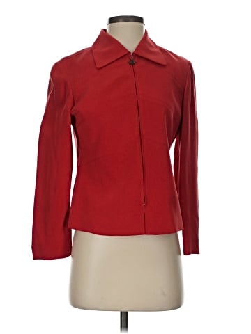 Dana Buchman Silk Blazer (view 1)