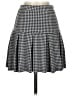 Mittoshop Houndstooth Gray Casual Skirt Size S - photo 1