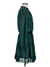 Unbranded 100% Polyester Solid Teal Casual Dress Size M - photo 4
