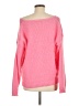 Unbranded 100% Polyester Pink Pullover Sweater Size L - photo 2