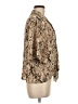 Sanctuary 100% Polyester Animal Print Tan Short Sleeve Blouse Size M - photo 4