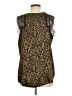 Unbranded Brown Sleeveless Blouse Size L - photo 2
