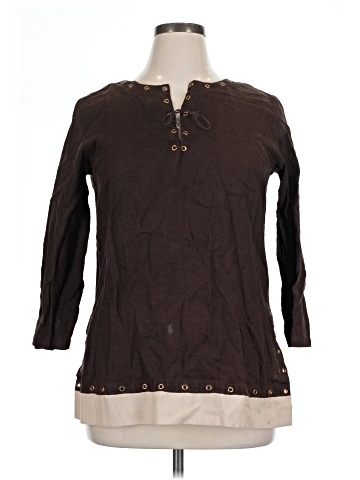MICHAEL Michael Kors 3/4 Sleeve Blouse (view 1)