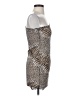 Juju & B Animal Print Silver Tan Cocktail Dress Size S - photo 4