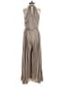Halston Heritage 100% Polyester Gray Jumpsuit Size 4 - photo 2