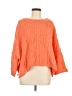 Unbranded 100% Acrylic Orange Pullover Sweater Size M - photo 1