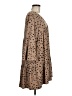 Entro Polka Dots Brown Casual Dress Size M - photo 4
