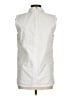 Gap White Sleeveless Button-Down Shirt Size M (tall) - photo 2