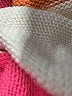 Charlie Holiday. Color Block Pink Pullover Sweater Size 4 - photo 9