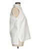 Gap White Sleeveless Button-Down Shirt Size M (tall) - photo 4
