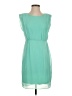 Forever 21 100% Polyester Solid Teal Cocktail Dress Size S - photo 1